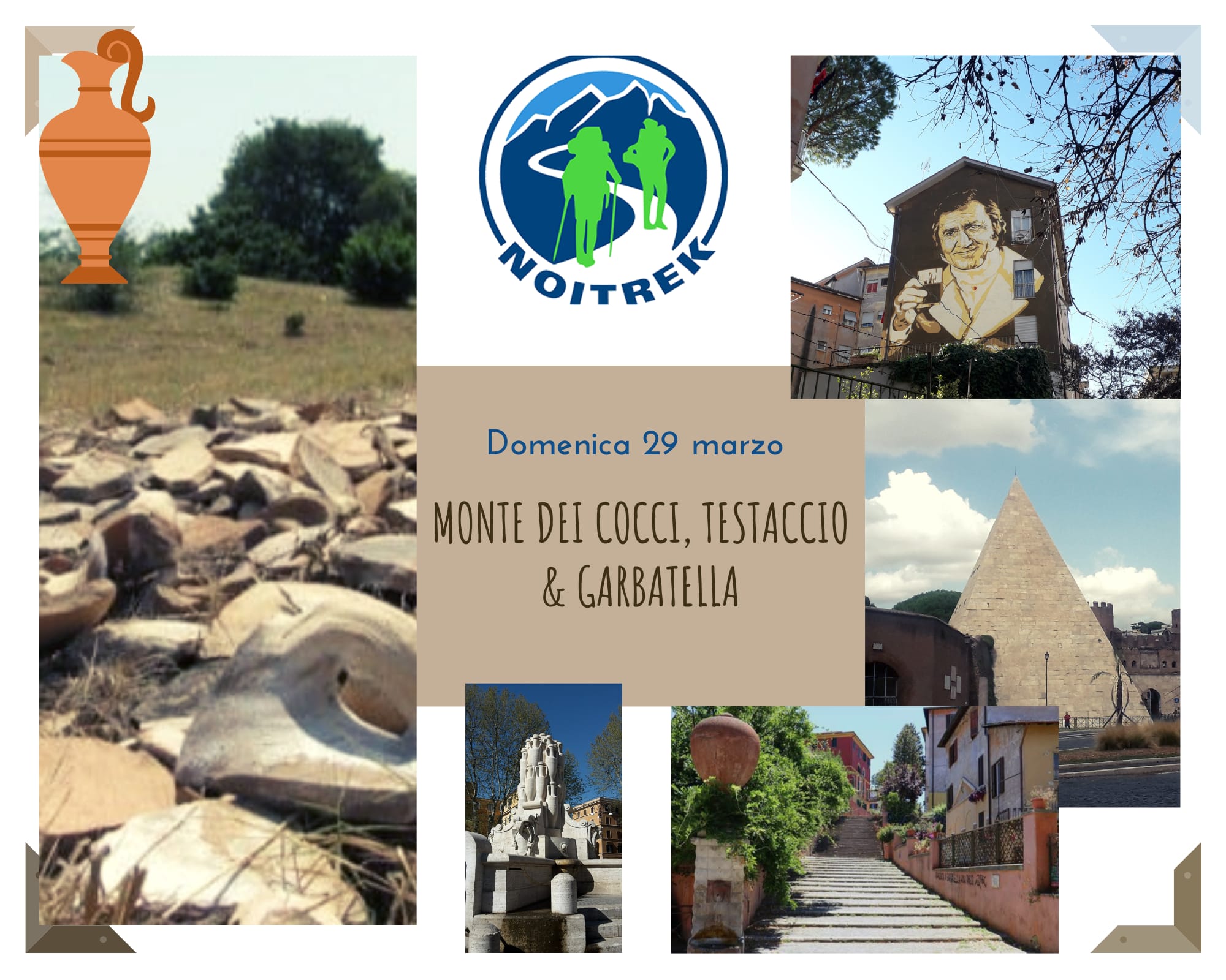 Monte dei Cocci, Testaccio e Garbatella » NoiTrek